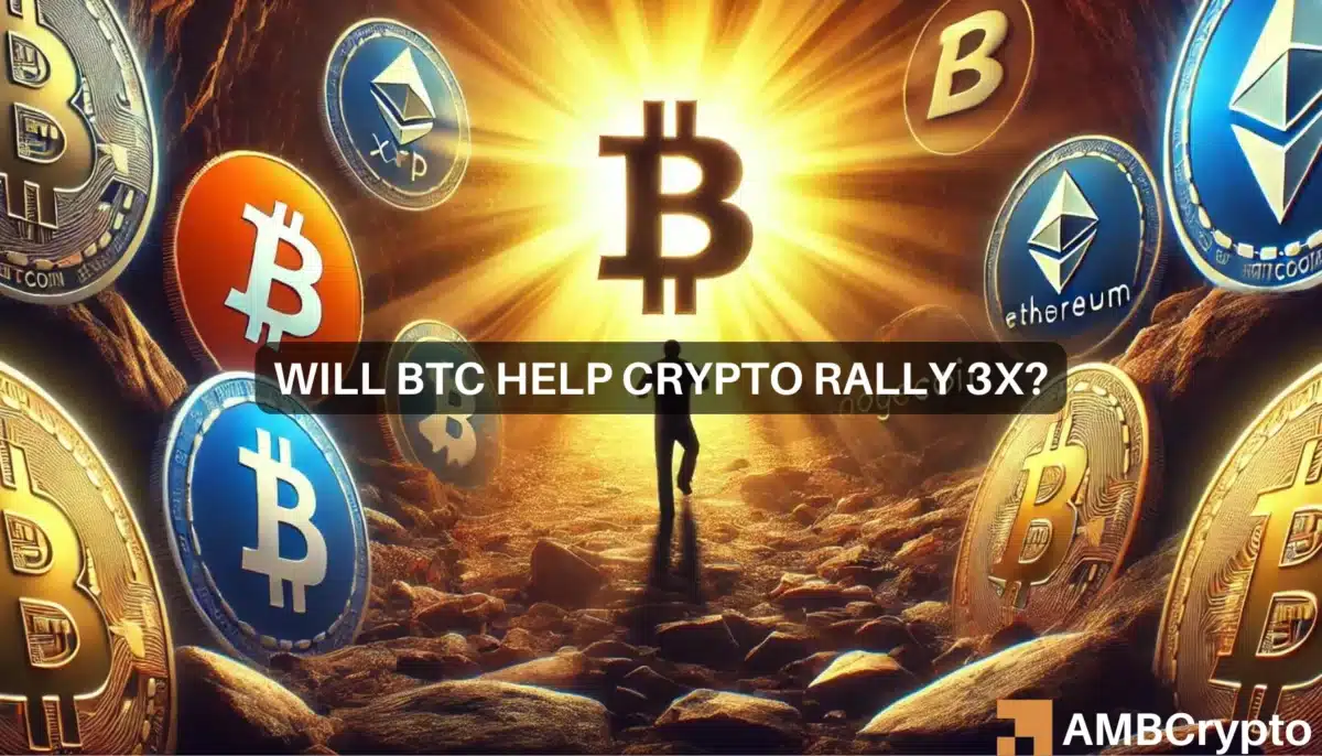 Bitcoin shows the way? Crypto market cap set to rally 3x - Here's how