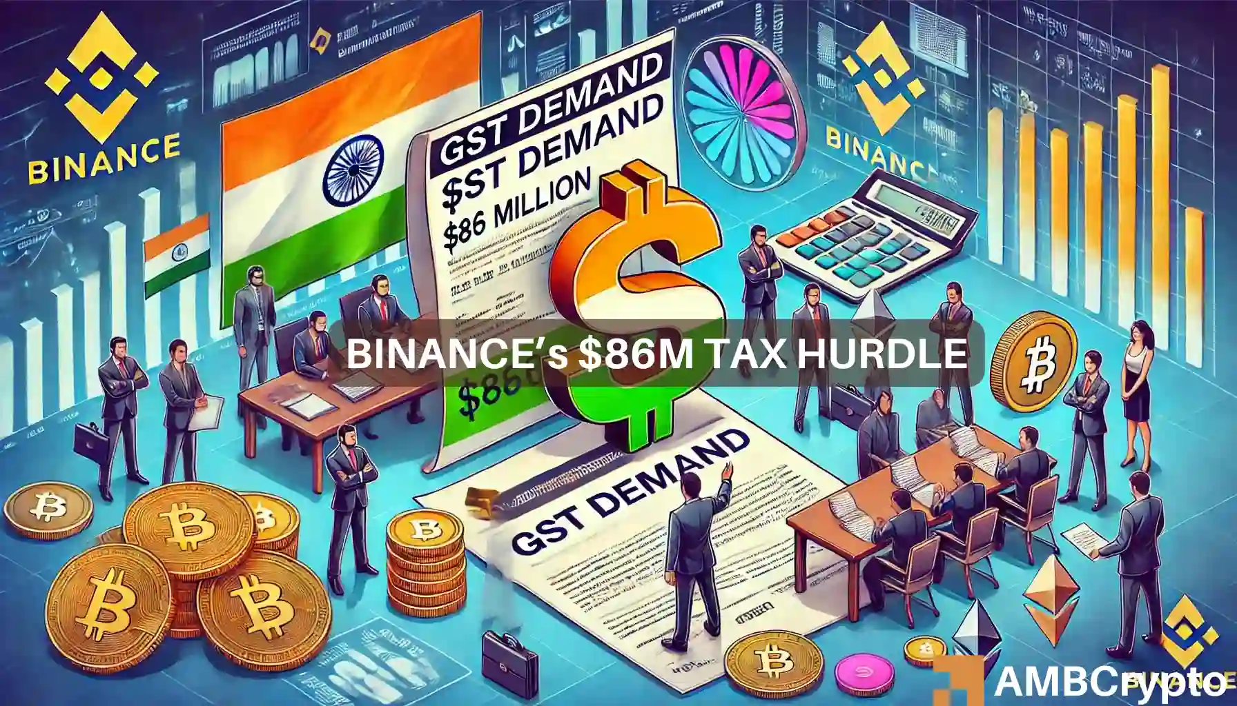 Binance crypto exchange hit with $86 mln tax penalty from India - Why?