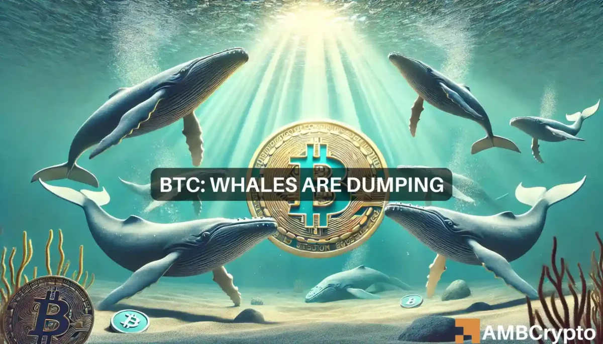 As Bitcoin rallies, whales start selling: What does it mean for BTC?