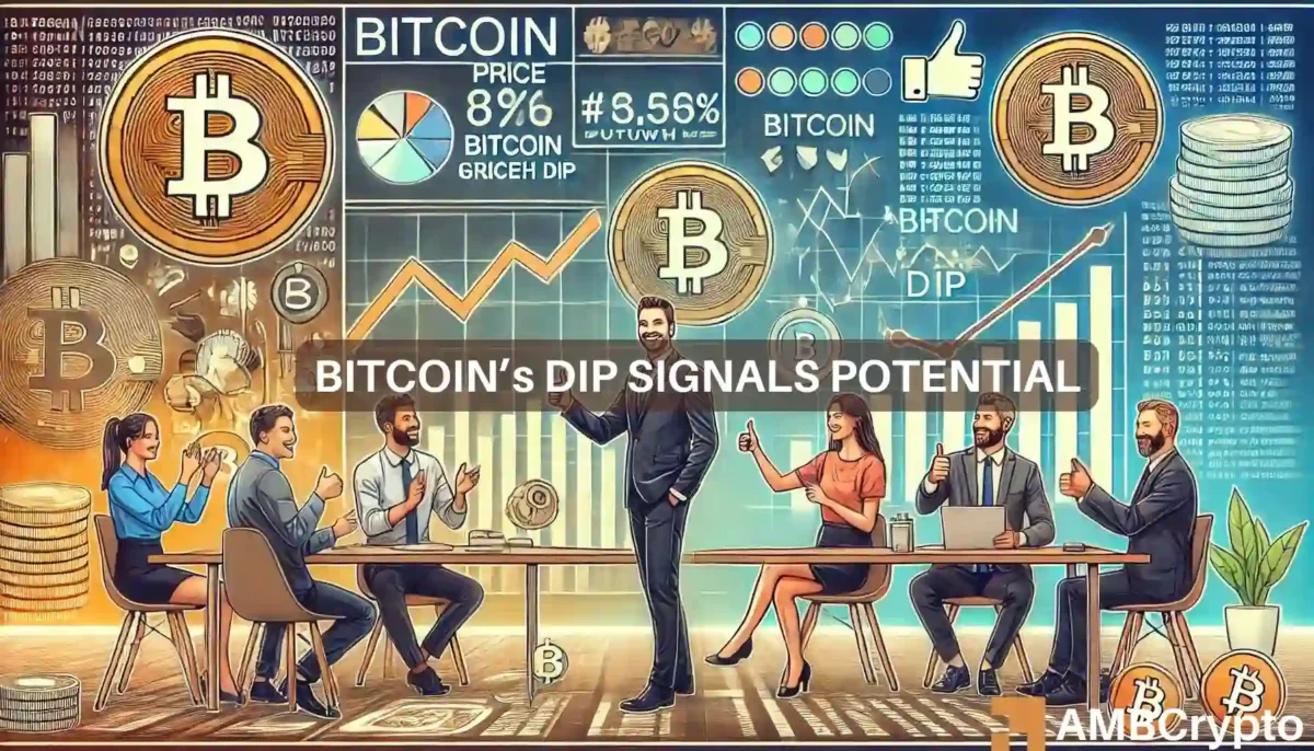 Bitcoin’s dip signals potential