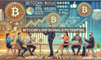 Bitcoin’s dip signals potential