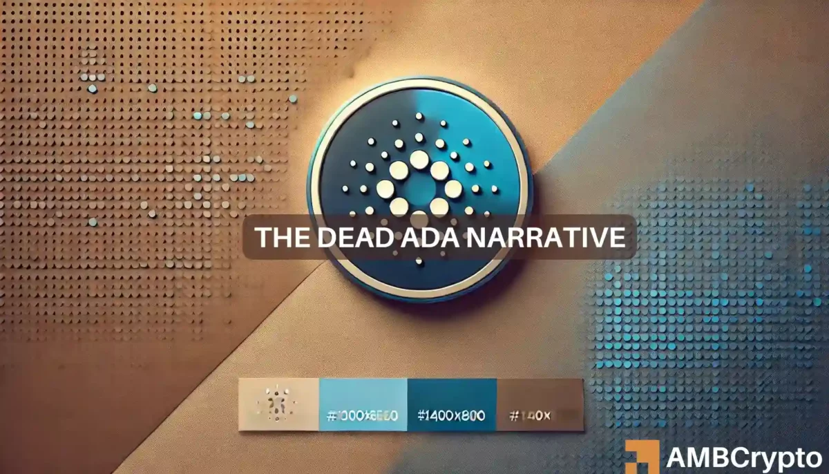 Cardano fights 'dead coin' label: How AI can help ADA soar