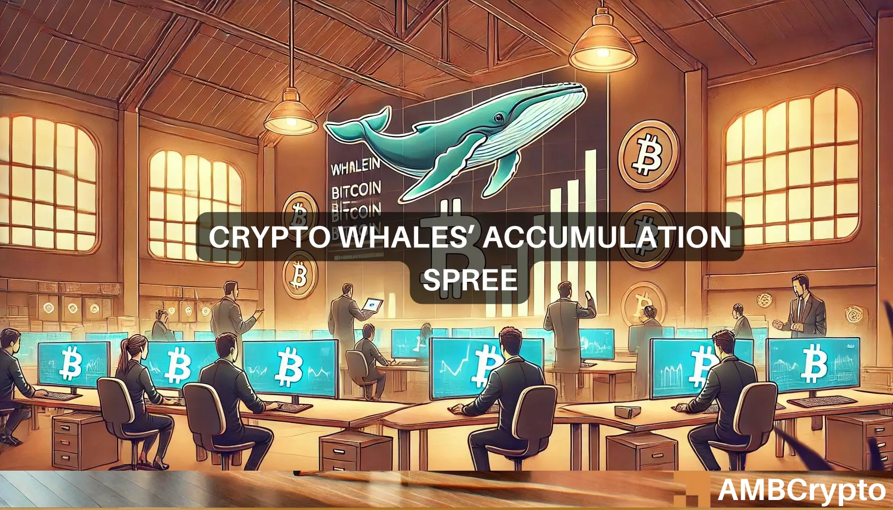 Crypto whale scoops up 84,000 BTC in July: Bullish market shift?