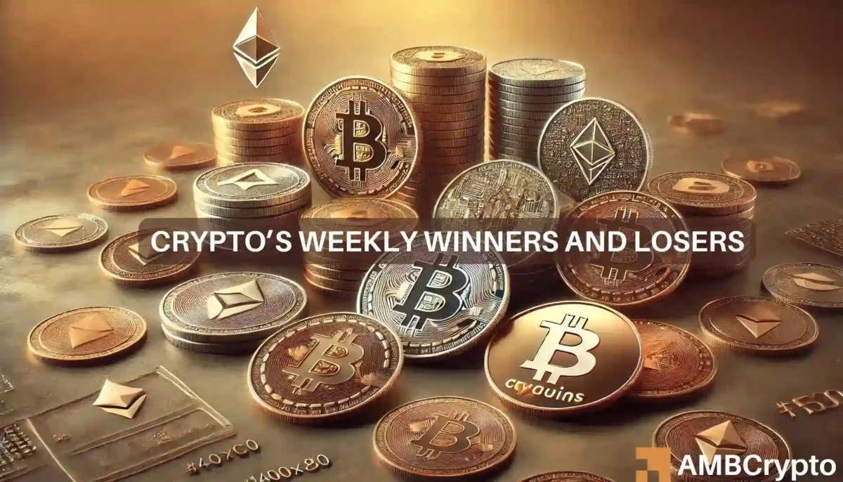 Crypto market's weekly winners and losers – SUI, HNT, LIDO, AAVE