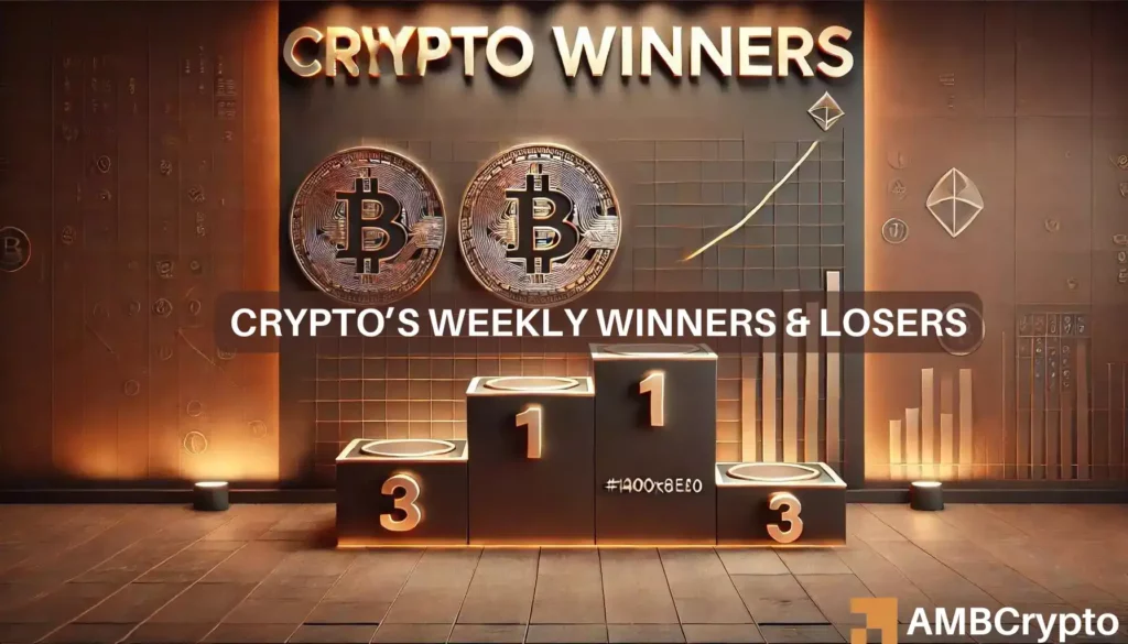 Crypto market's weekly winners and losers – AAVE, RUNE, WIF, BRETT