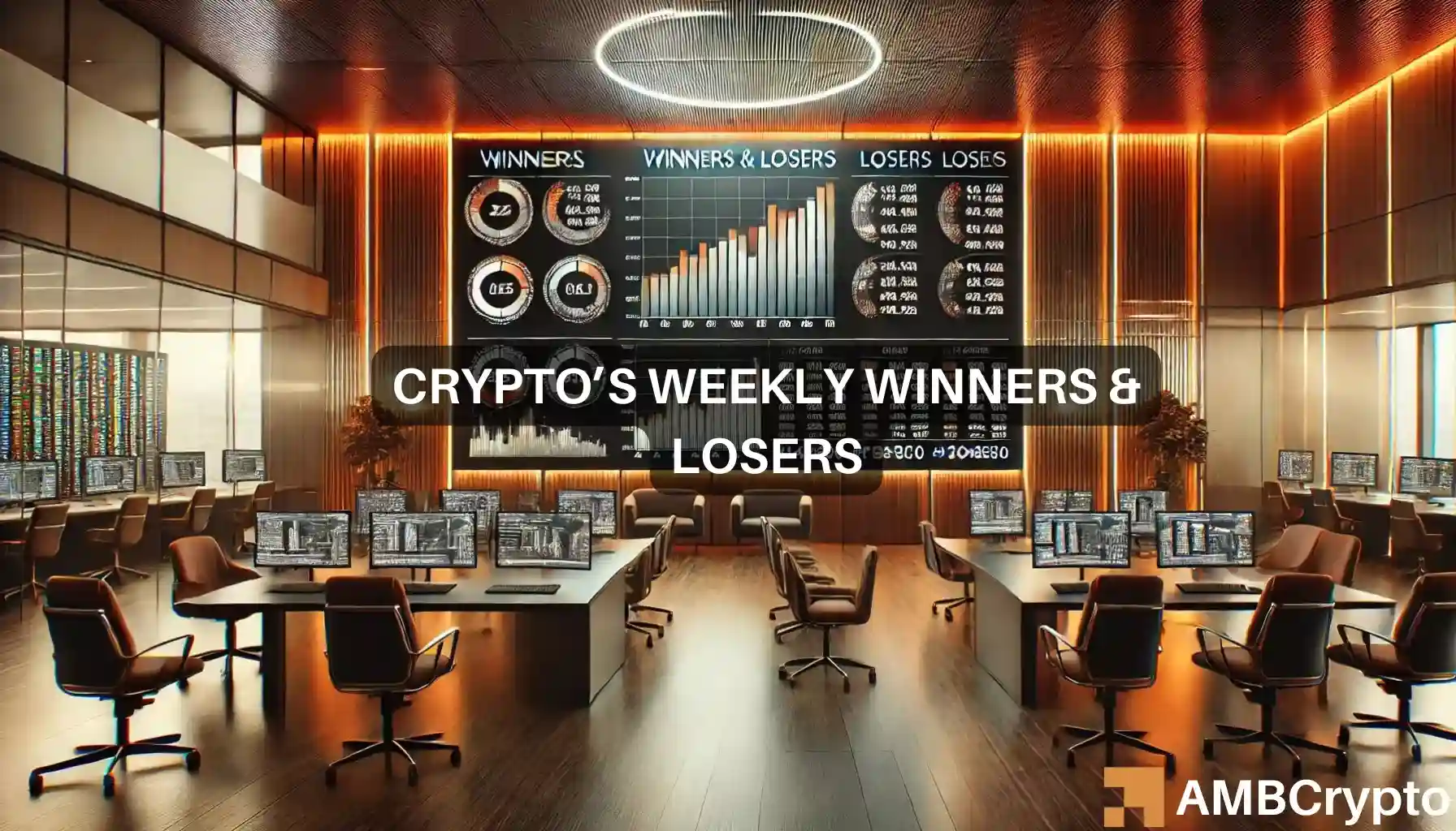 Crypto market's weekly winners and losers – AAVE, XAUT, WIF, PYTH