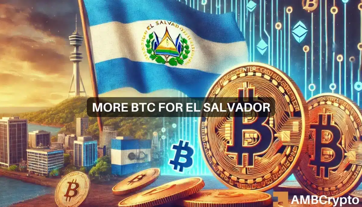 1 BTC a day! El Salvador's Bitcoin buying spree goes on and on because...