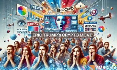 Eric Trump teases major crypto update; New TrumpCoin in the making?