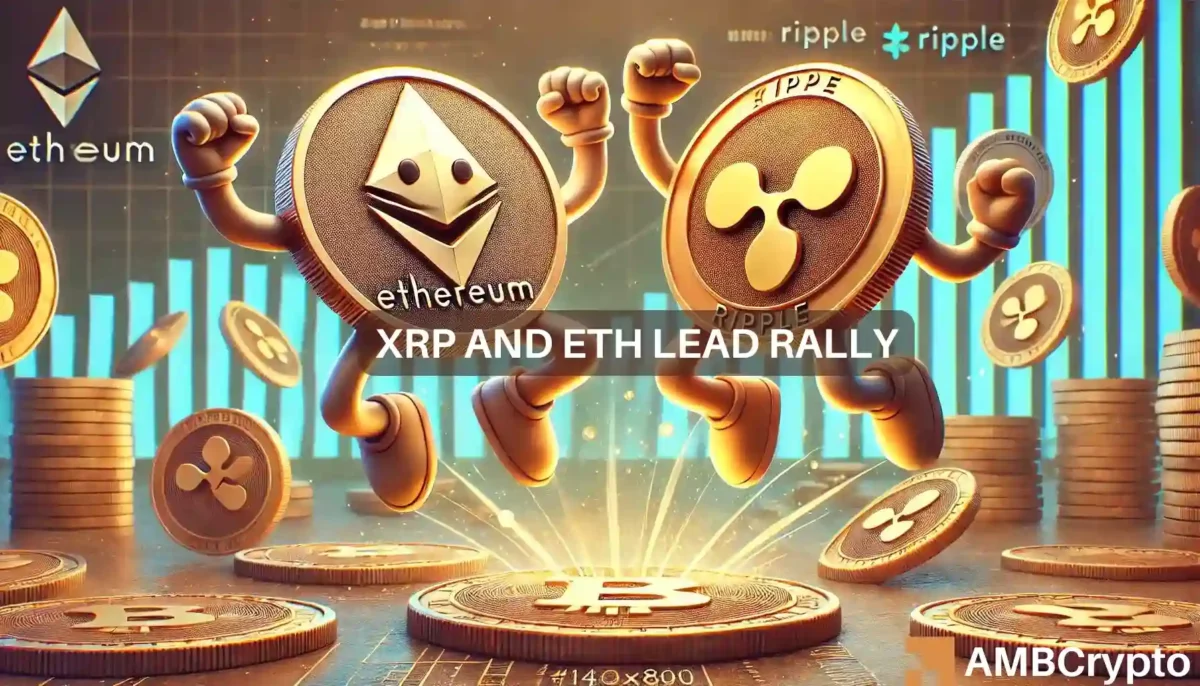 XRP, Ethereum surge by double digits: What happens now?