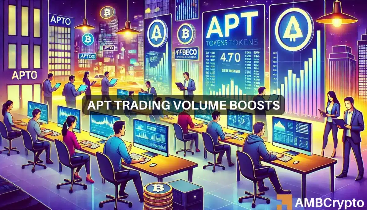 Aptos defies altcoin trends as trading volume increases by 148% - Why?