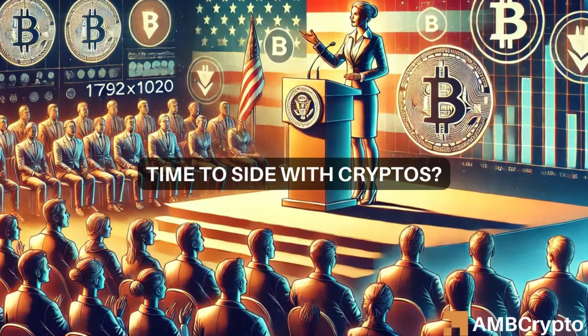 Time for Kamala Harris's crypto-pivot? Coinbase exec believes...