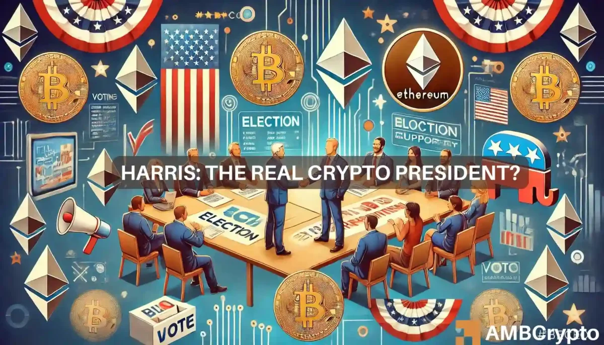 Kamala Harris' crypto stance: Democratic Senator promises 'sensible legislation'