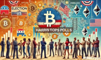 Did 'Crypto for Harris' help Kamala overtake Trump in Polymarket predictions?