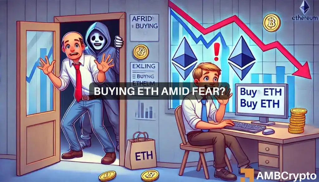 Ethereum wallets see slight rise - The power of greed amidst fear