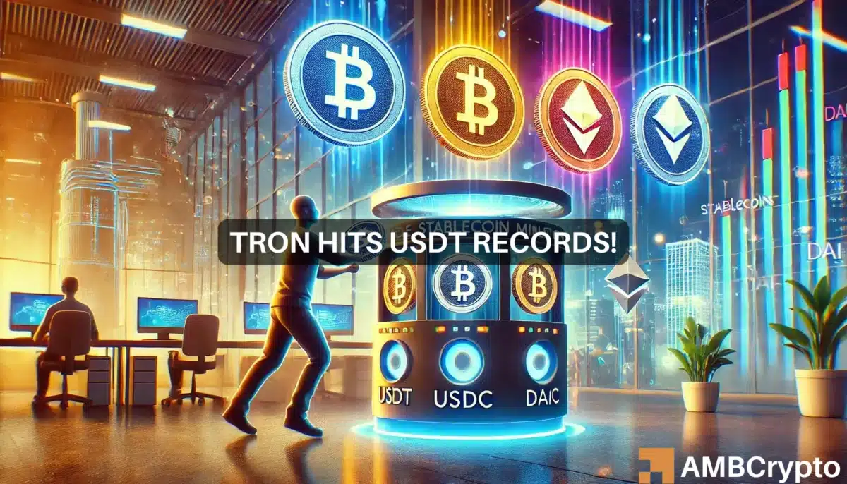 How Tron dominated USDT volumes despite TRX's slow moves