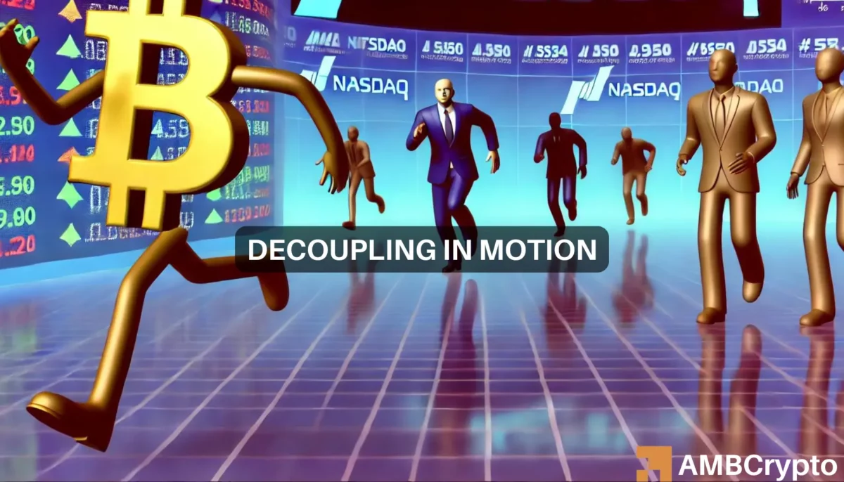 If Bitcoin is decoupling from the NASDAQ, what does that mean for you?