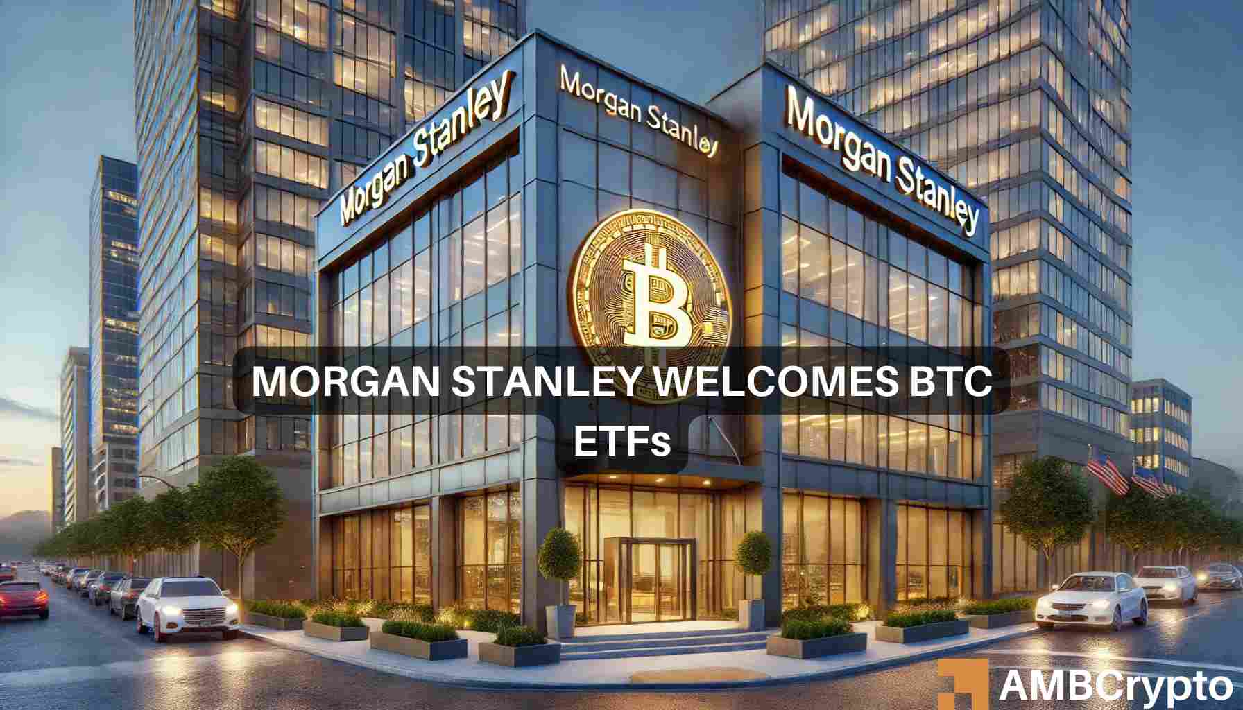 How Morgan Stanley is now spurring Bitcoin's 'second-wave adoption'