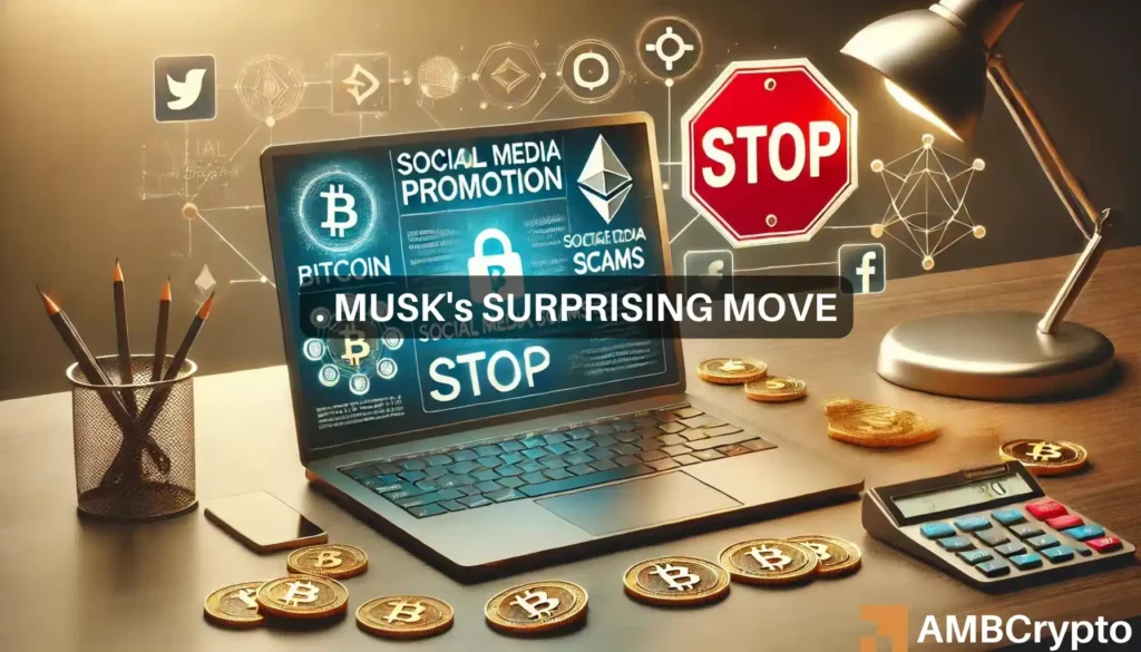 Musk's surprising move