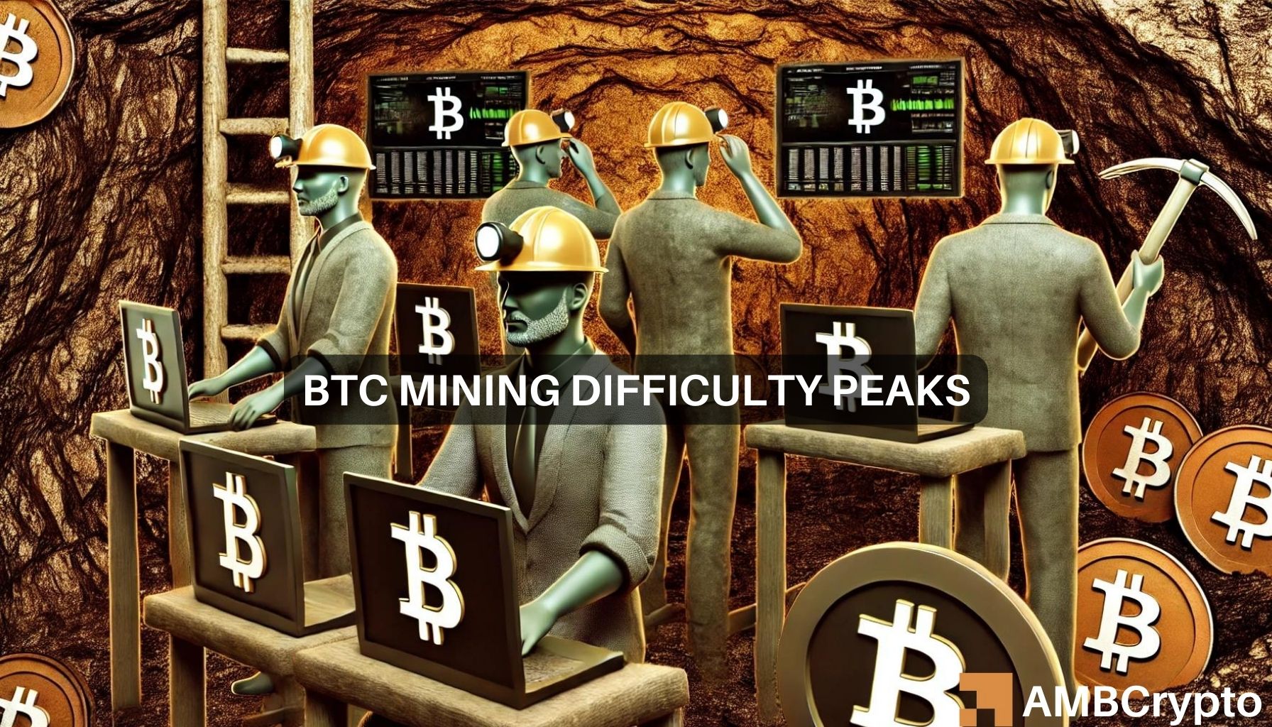 Bitcoin mining difficulty hits record high: How will it impact BTC?