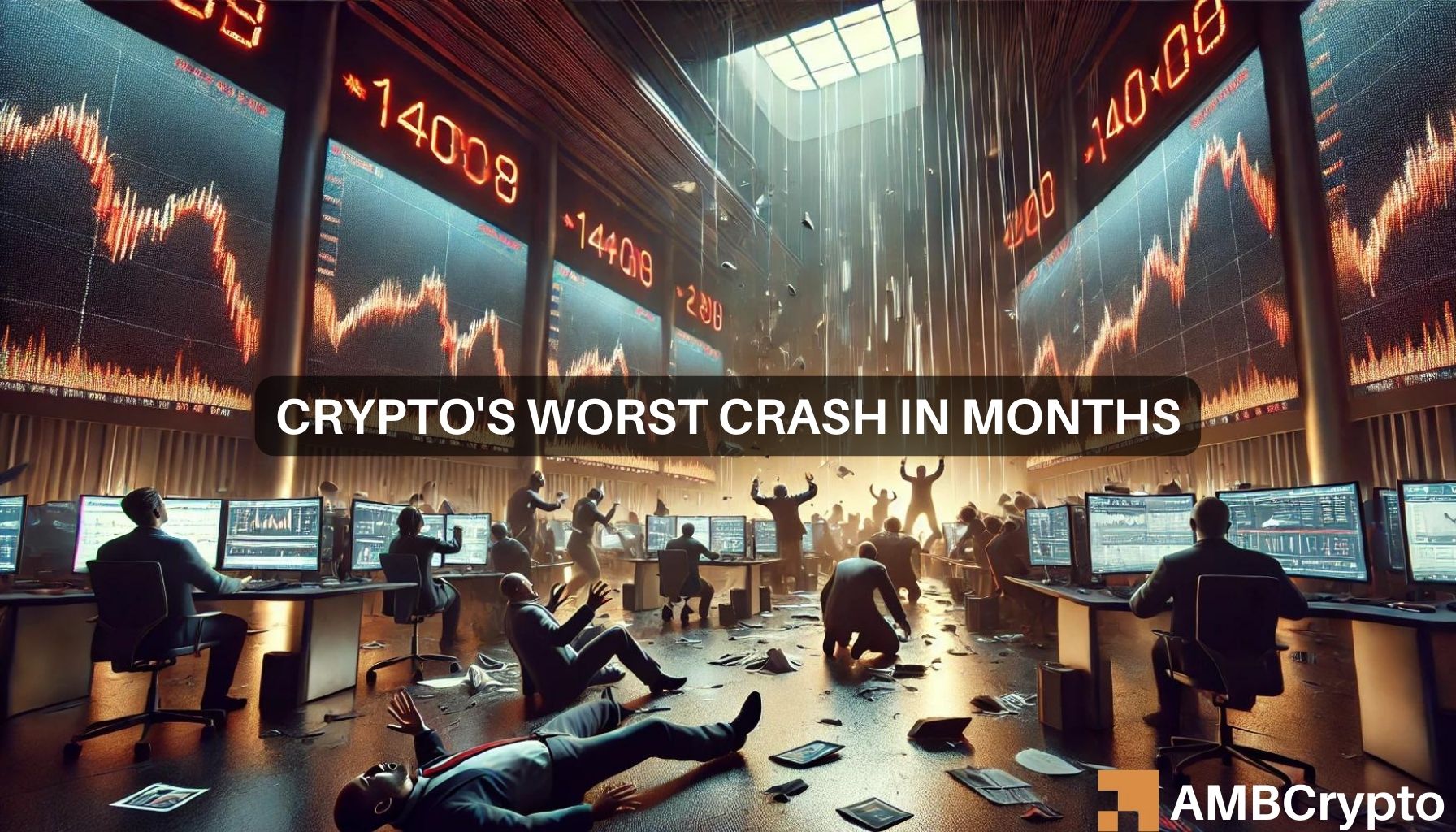Why are crypto markets crashing? Liquidations hit $1B in 24 hours!