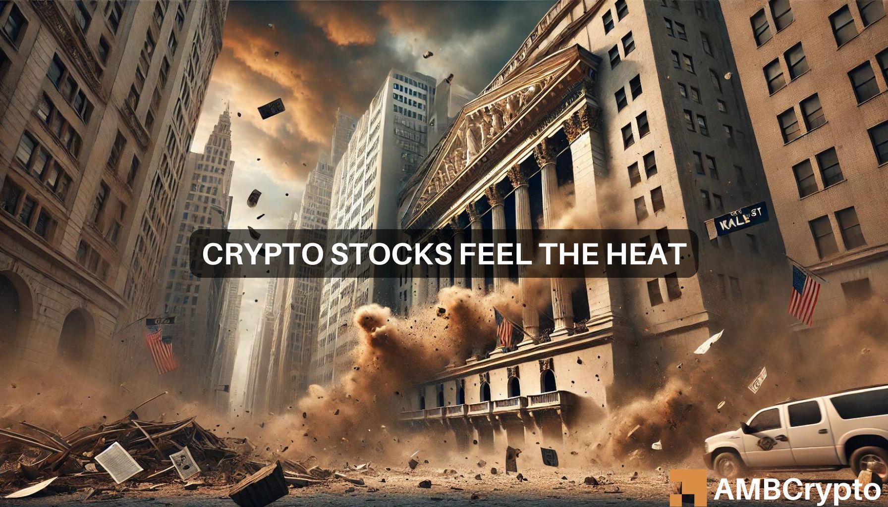 Crypto stocks log double-digit losses as market crash intensifies – What now?