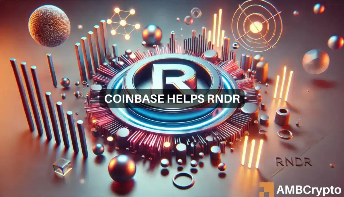 Render volume surges 47% as RNDR rises 7%: Is Coinbase the reason why?