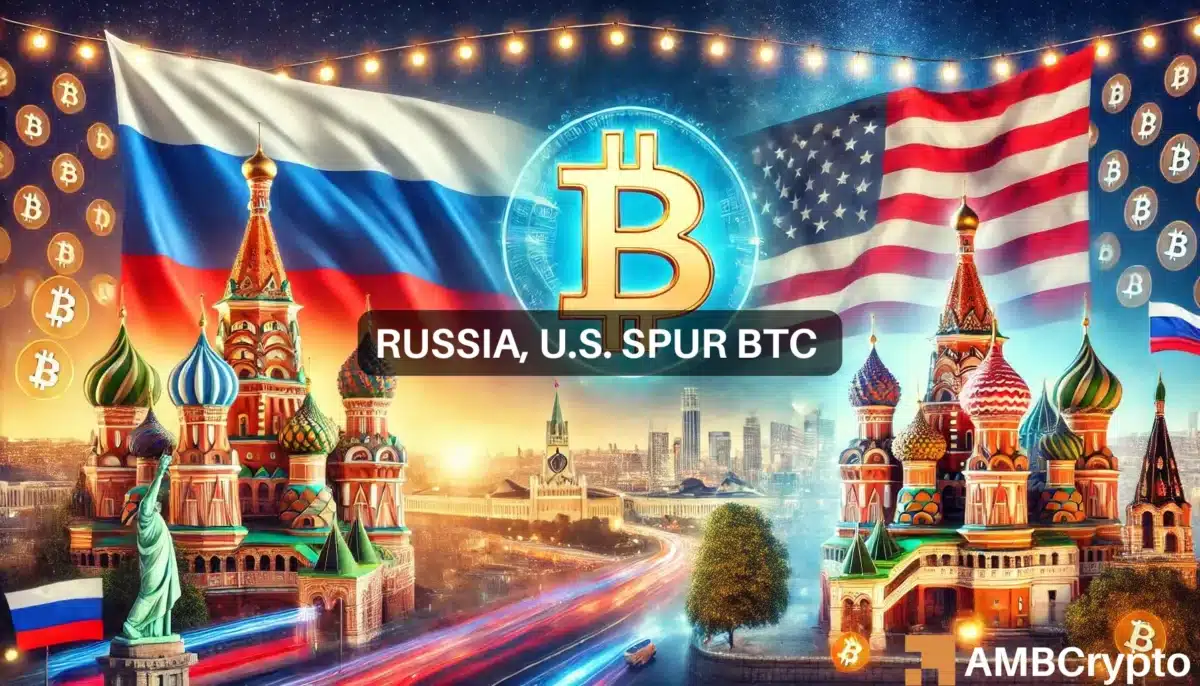 It's Bitcoin's victory as Russia, U.S. fight for crypto dominance