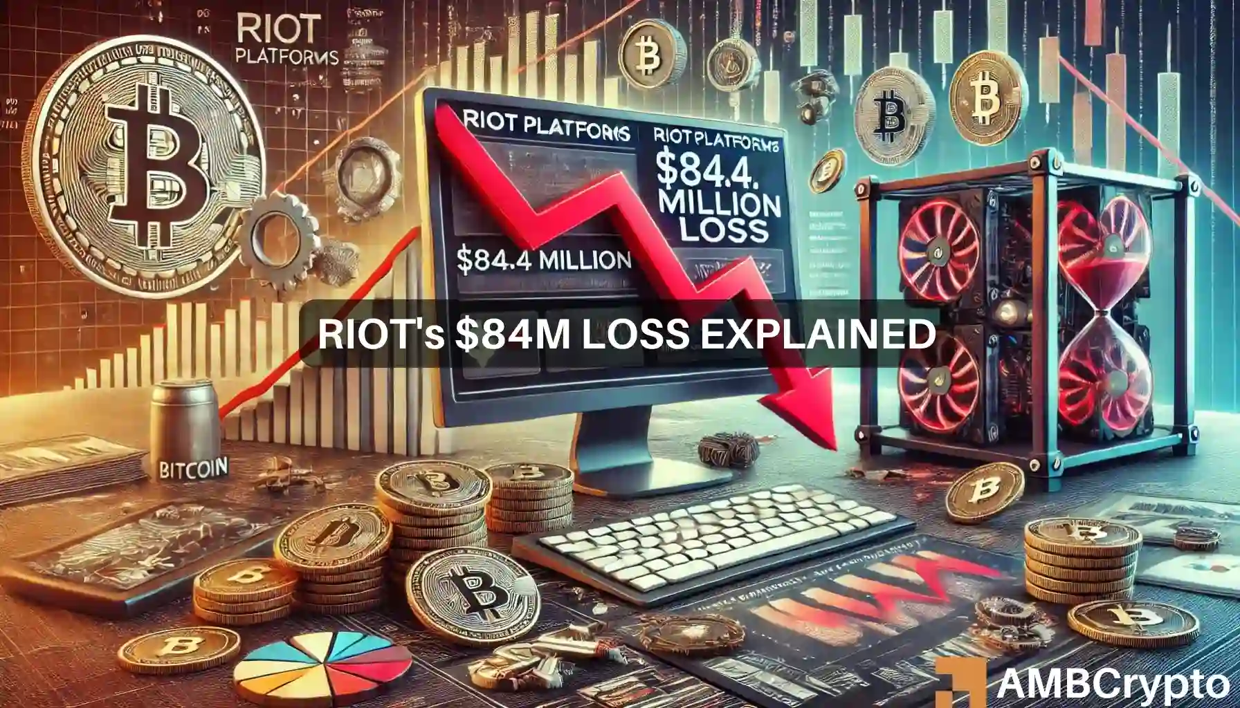 Riot Platforms Bitcoin production drops 52%, reports $84.4M loss