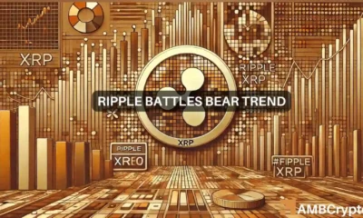 Ripple stands out with only a 5% decline in harsh market week