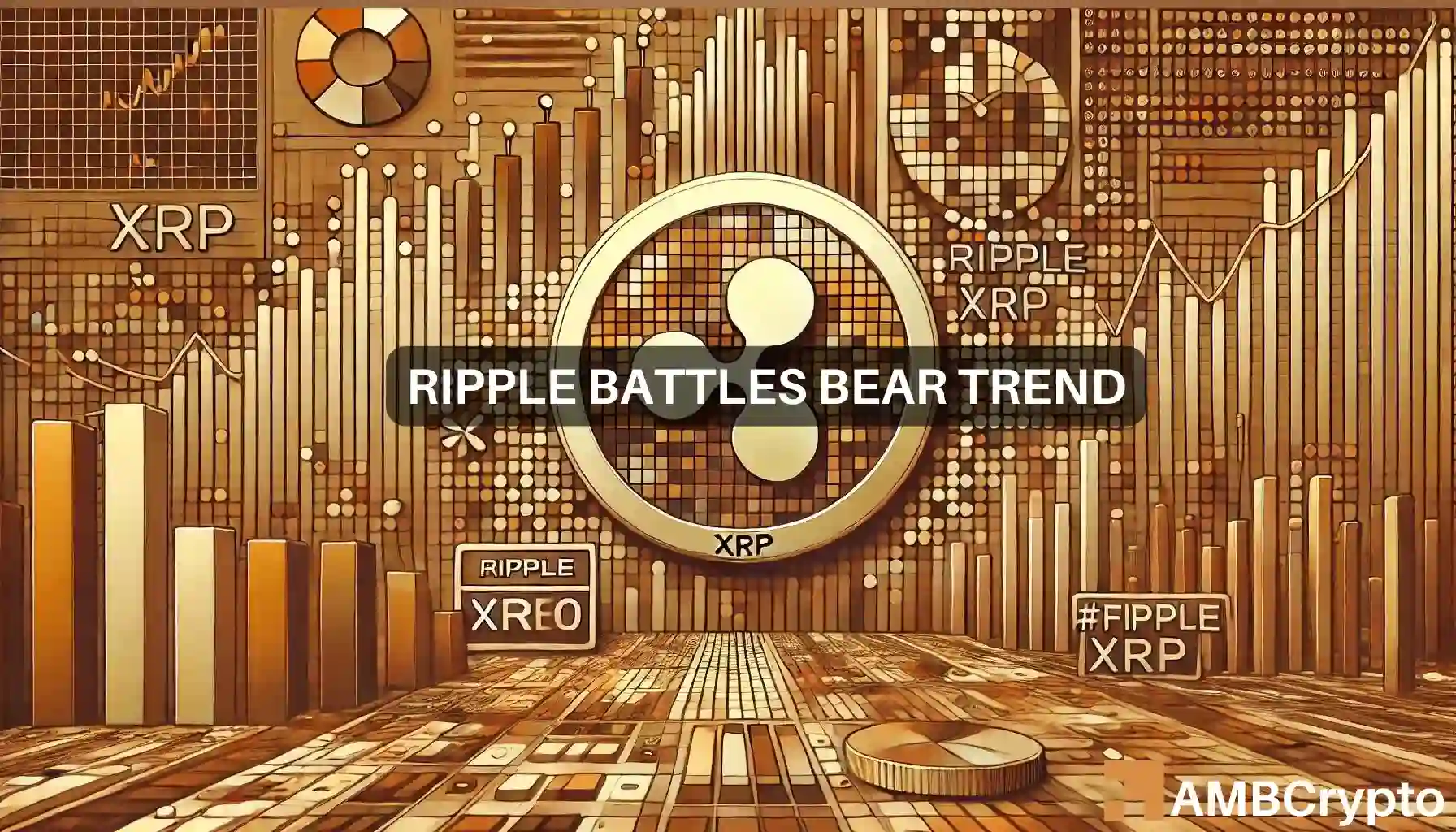 Ripple stands out with only a 5% decline in harsh market week