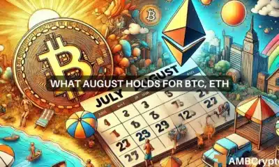 Bitcoin, Ethereum posted mixed results in July – What does August promise?