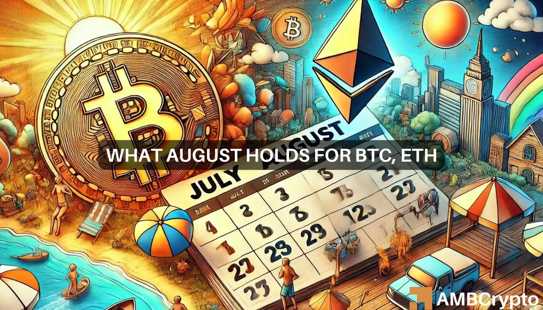 Bitcoin, Ethereum posted mixed results in July – What does August promise?