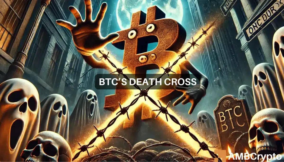 Warning! Bitcoin faces death cross - Market turbulence ahead?