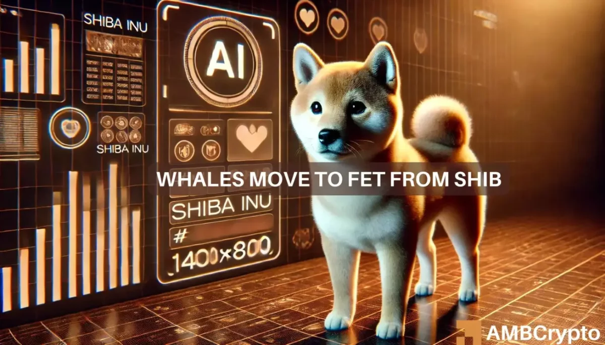 Shiba Inu Whale shifts focus to FET amid declining memecoin market