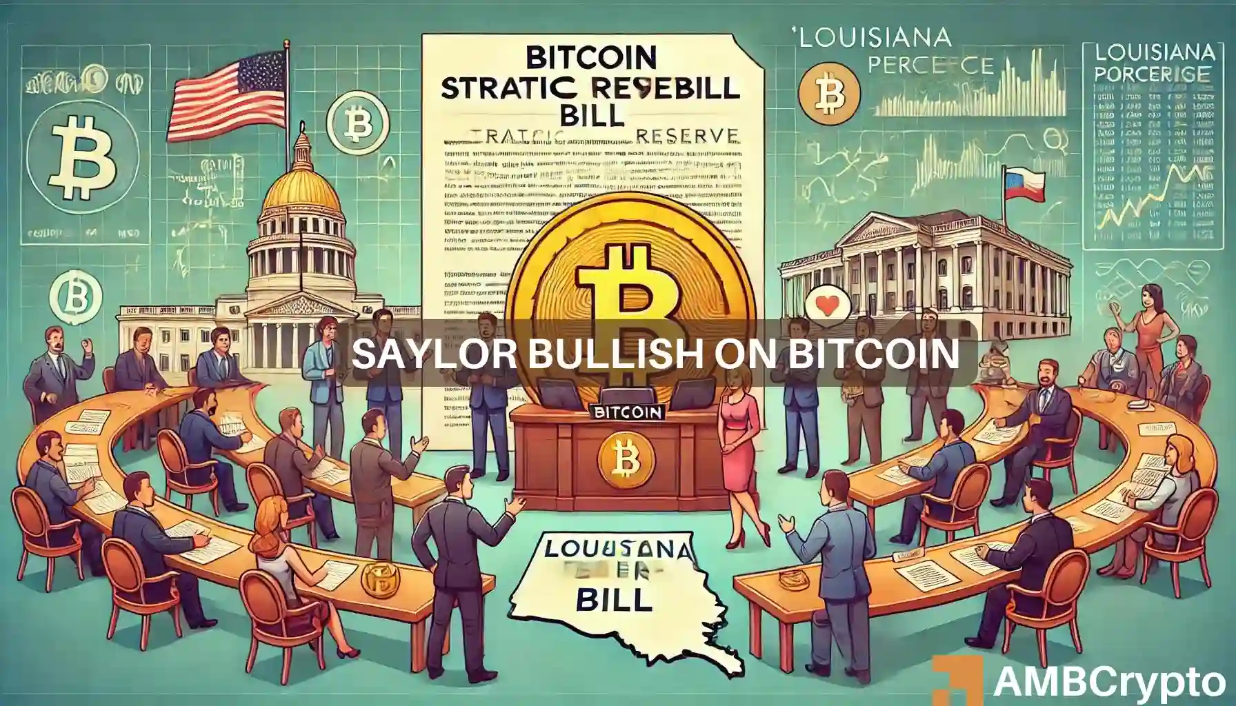 Saylor bullish on Bitcoin