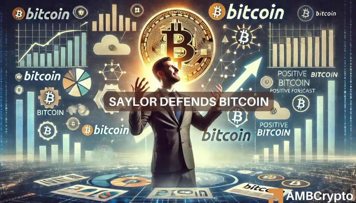 Saylor defends Bitcoin