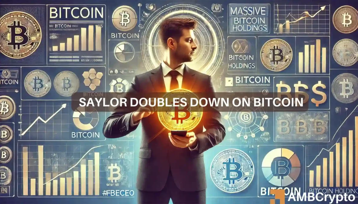 Saylor doubles down on Bitcoin