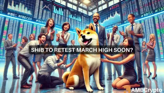 ¿El Shiba Inu alcanzará sus niveles más altos en marzo? Un nuevo patrón indica ganancias potenciales