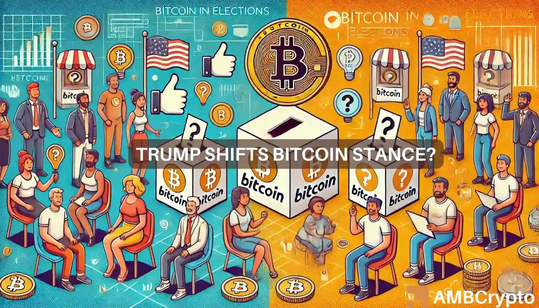 Trump shifts Bitcoin stance?