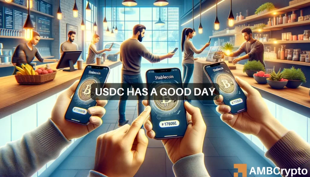 USDC's tap-to-pay debut - What Apple's latest upgrade means for stablecoin