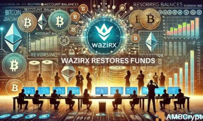 Will WazirX recovery plan restore confidence in CEXes?