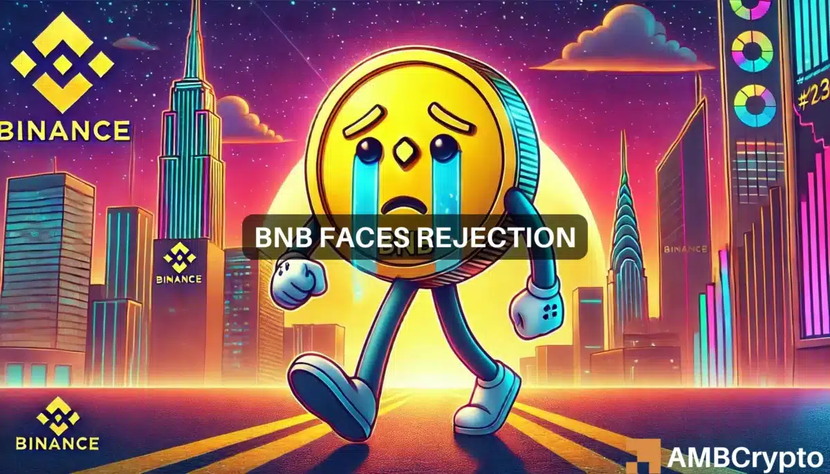 BNB faces rejection at THIS key level: What happens now?