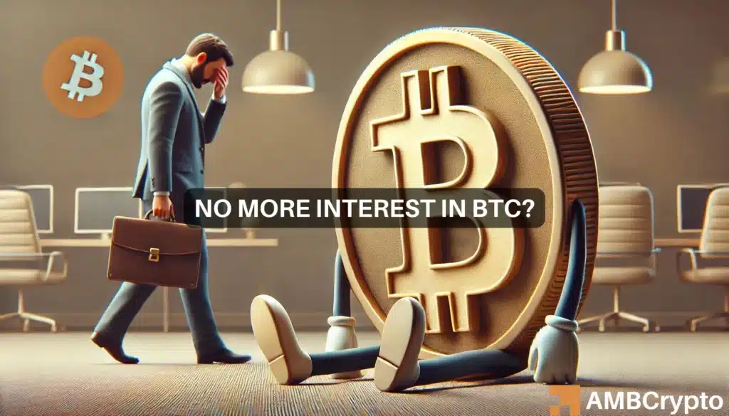 2 main reasons behind Bitcoin's dropping demand - What about BTC?
