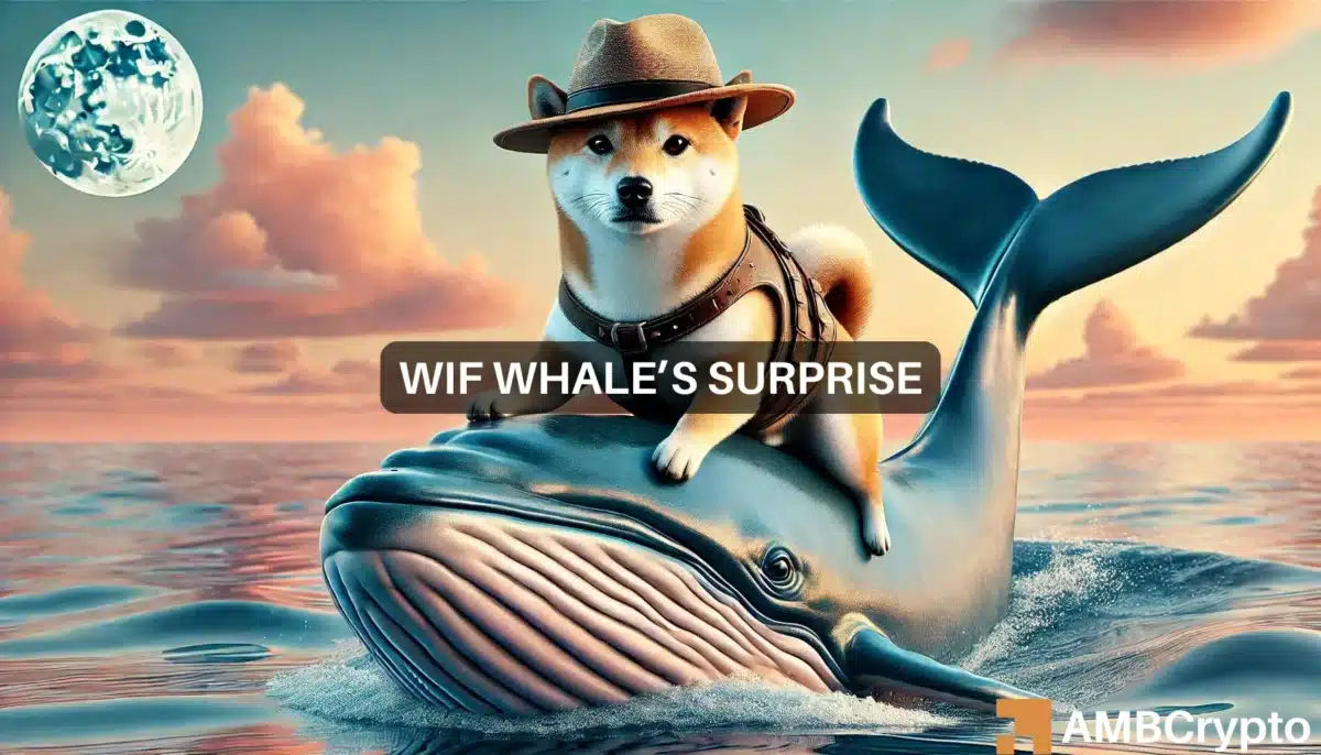 dogwifhat whale buys 1.5 mln tokens - Is it a sign of WIF turning bullish?