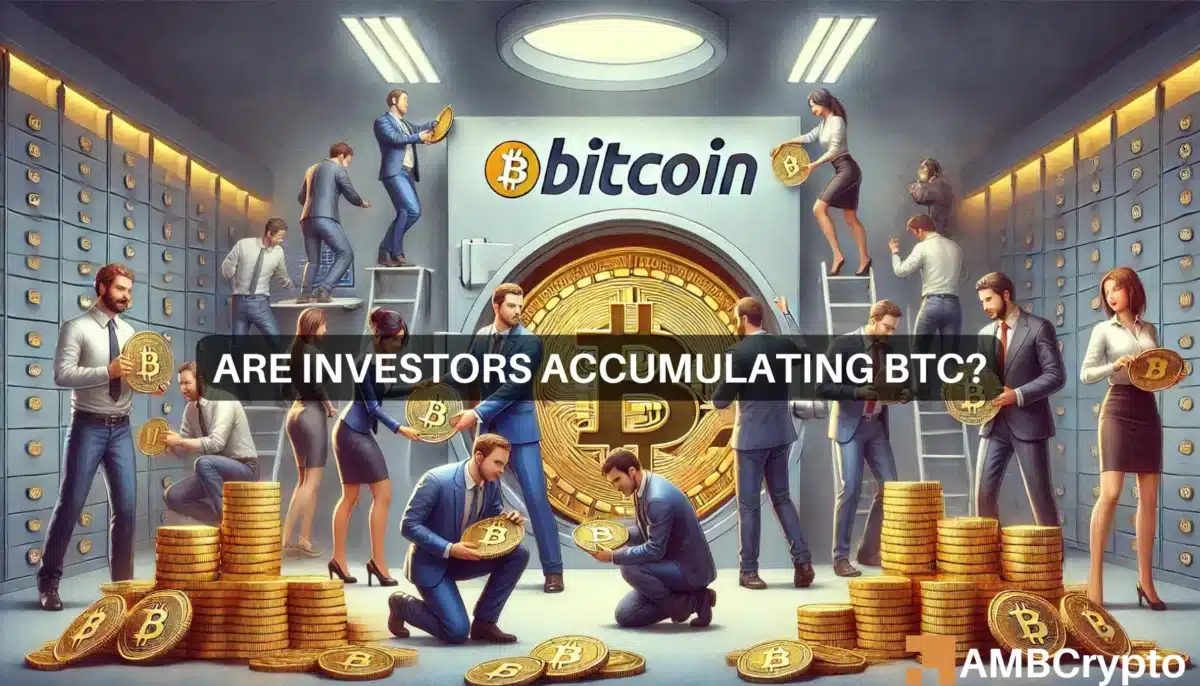 Are Investors accumulating Bitcoin?