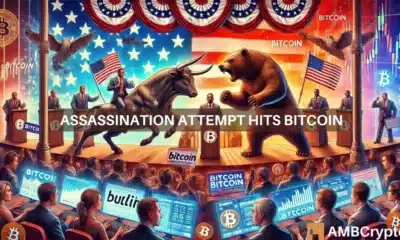 Assassination attempt hits Bitcoin