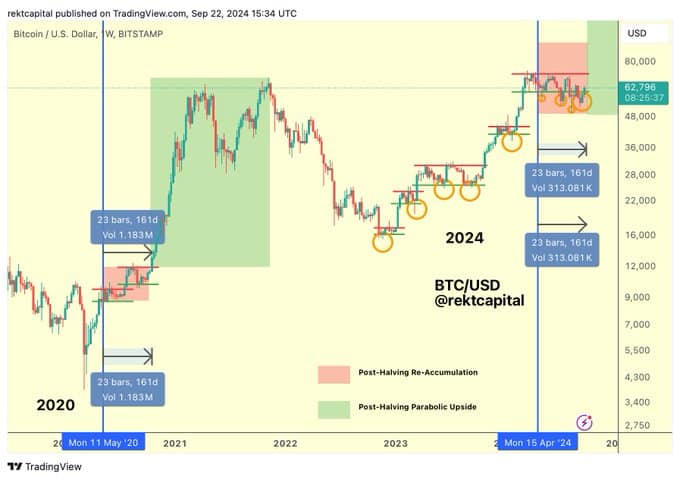 Déjà vu? Bitcoin set for parabolic rally in 2024 – Right here’s why