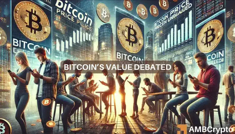 Bitcoin price is 'undervalued