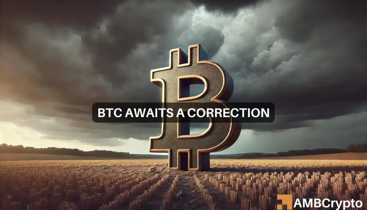 Bitcoin awaits a correction