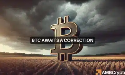 Bitcoin awaits a correction